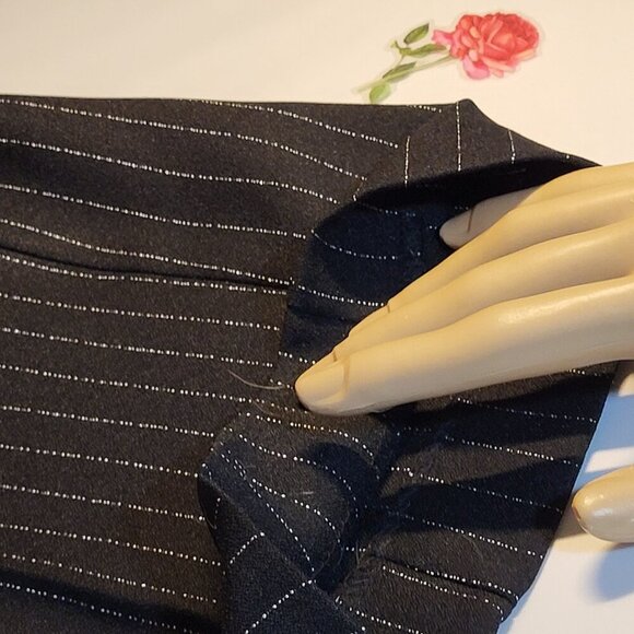 Life Style, Attitude, Not Worn, Women's Pinstripe Dress Pants, Size 12 - Picture 8 of 10